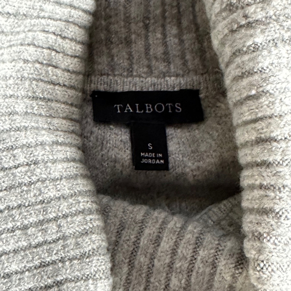Women's Talbots Sweater Dress Size S Gray - Picture 3 of 6